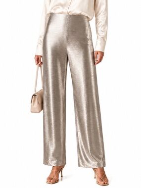 Spanner Faux Silk Pant - SZ L